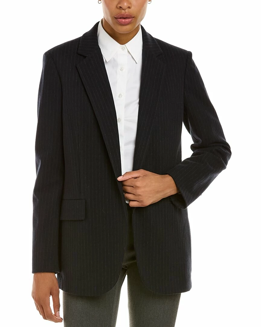 Theory Pinstripe Boy Jacket Women Suits & Separates 3 Theory Pinstripe Boy Jacket Women Suits & Separates