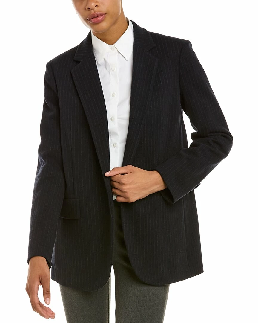Theory Pinstripe Boy Jacket Women Suits & Separates 4 Theory Pinstripe Boy Jacket Women Suits & Separates - Image 2