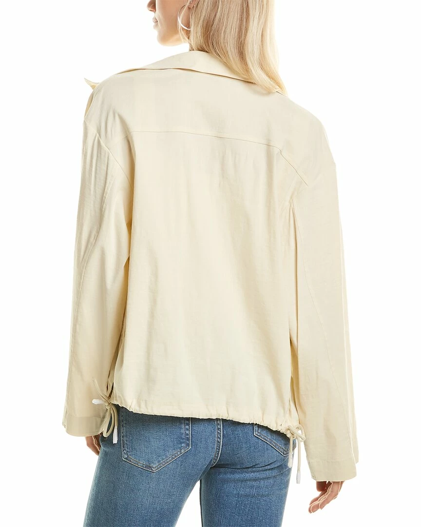 Theory Utility Wool-Blend Anorak Jacket Women Outerwear 3 Theory Utility Wool-Blend Anorak Jacket Women Outerwear - Image 2