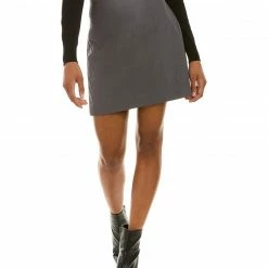 Theory High-Waist Mini Skirt Women Skirts