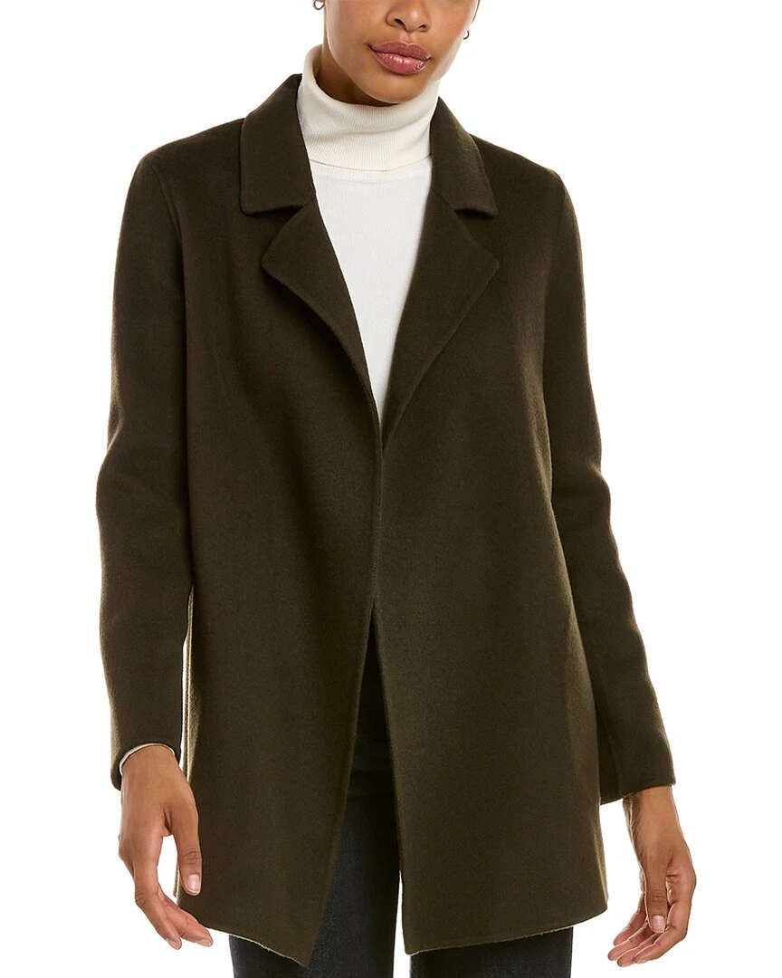 Theory Sileena Wool & Cashmere-Blend Coat Women Outerwear 3 Theory Sileena Wool & Cashmere-Blend Coat Women Outerwear
