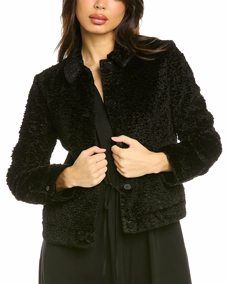 Theory Luxe Crop Jacket Women Outerwear 3 Theory Luxe Crop Jacket Women Outerwear