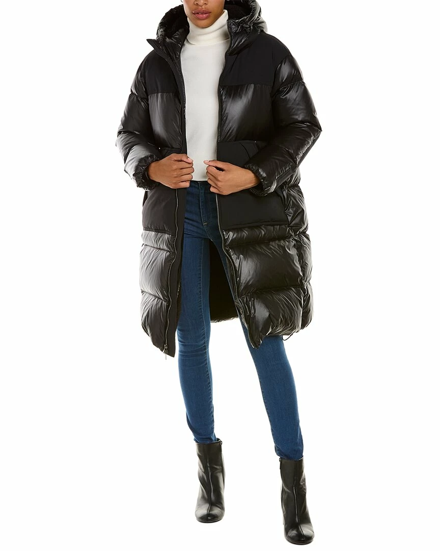 Theory Combo Puffer Coat Women Outerwear 3 Theory Combo Puffer Coat Women Outerwear