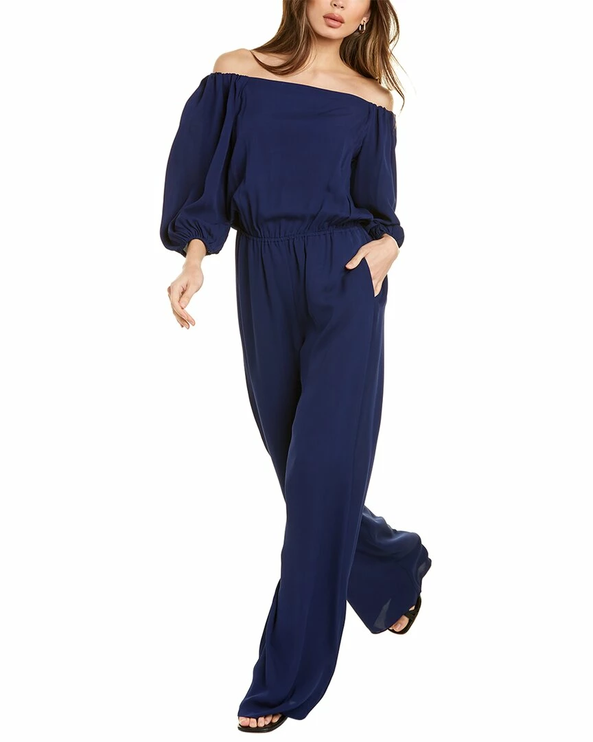 Theory Off-Shoulder Silk Jumpsuit Women Jumpsuits & Rompers 2 Theory Off-Shoulder Silk Jumpsuit Women Jumpsuits & Rompers