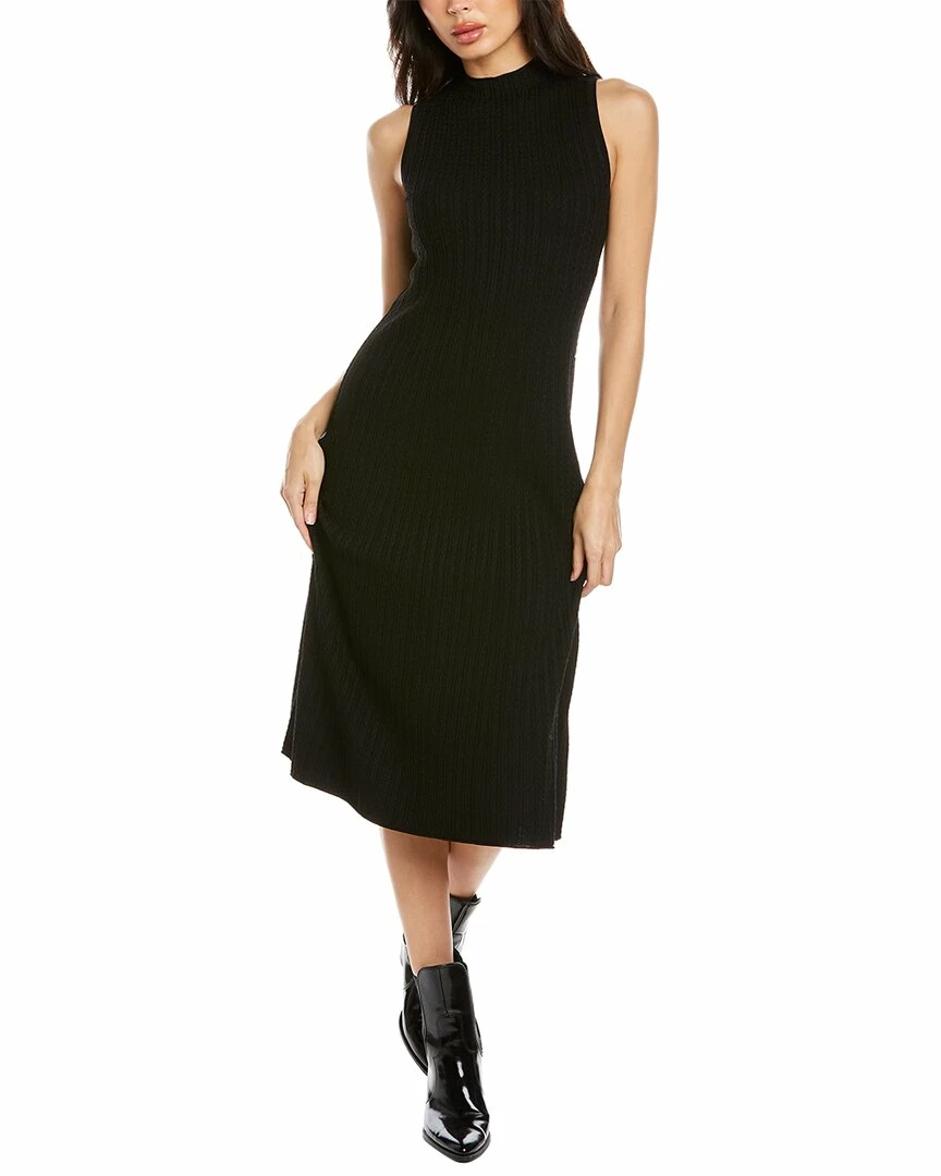 Theory Cable Rib Wool-Blend Sweaterdress Women Dresses 3 Theory Cable Rib Wool-Blend Sweaterdress Women Dresses