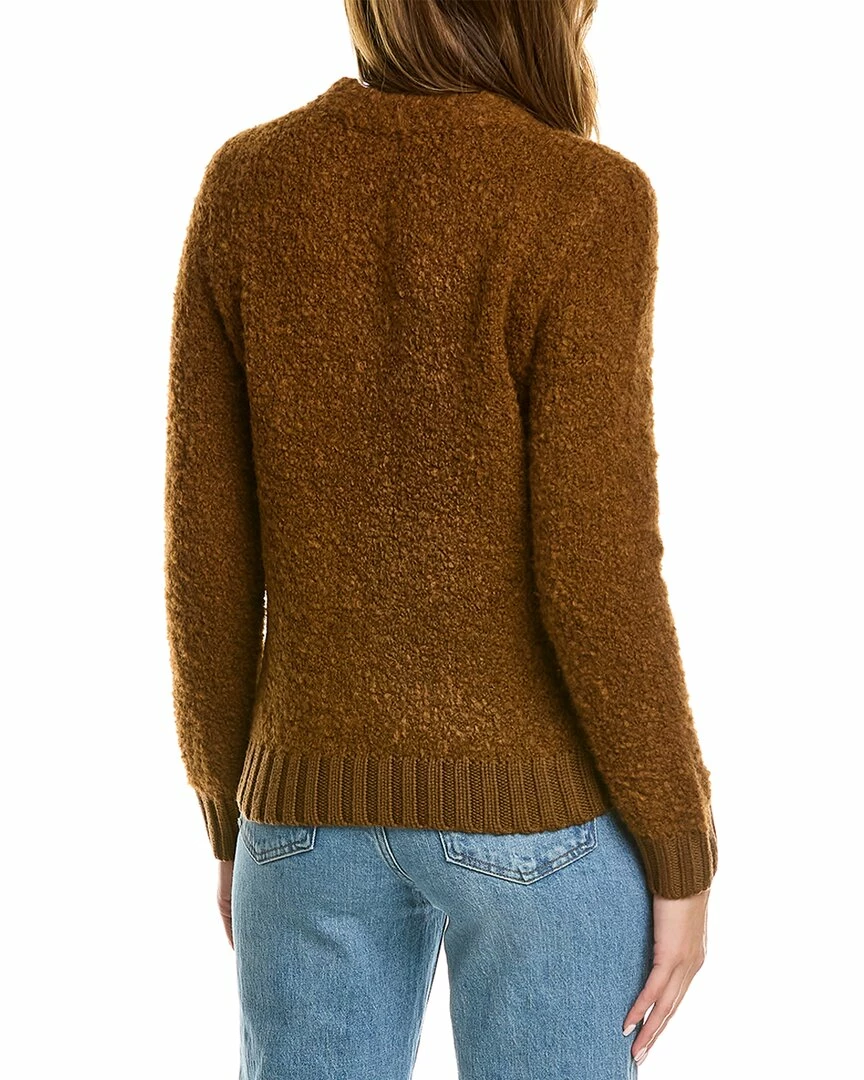 Theory Wool & Alpaca-Blend Boucle Sweater Women Sweaters & Knits 4 Theory Wool & Alpaca-Blend Boucle Sweater Women Sweaters & Knits - Image 2