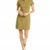 Theory Linen-Blend Shirtdress Women Dresses 2 Theory Linen-Blend Shirtdress Women Dresses -Theory shop 1411937396 RLLZ 1